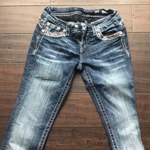 Size 26 Miss Me Skinny Embellished Denim